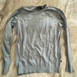 Scotch & Soda Men's Gray Crewneck Sweater